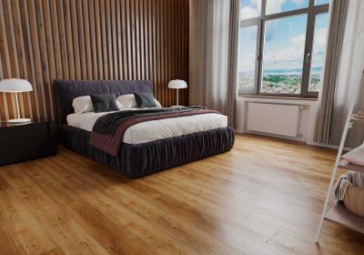 Каменно-полимерный SPC ламинат Floor Expert Eternal / Этернал 355 Дуб Французский натуральный