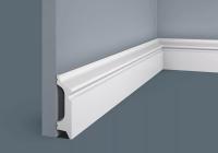 Плинтус напольный из экополимера Cosca Decor PX001