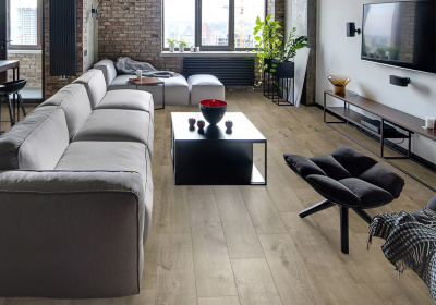 Кварц-виниловый SPC ламинат Kronostep Flooring Z 201 Bolton Oak