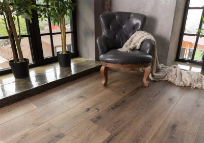 Кварц-виниловый LVT ламинат AquaFloor RealWood XL Glue / РеалВуд XL Глу AF8003 XL Glue / Глу